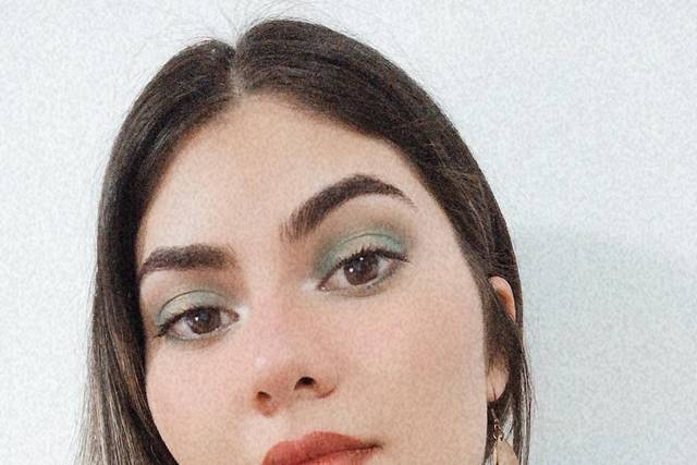Smokey eye verde/dorado