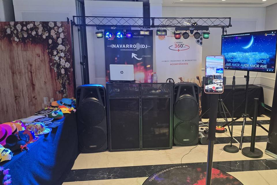 Agencia de eventos Navarro, DJ
