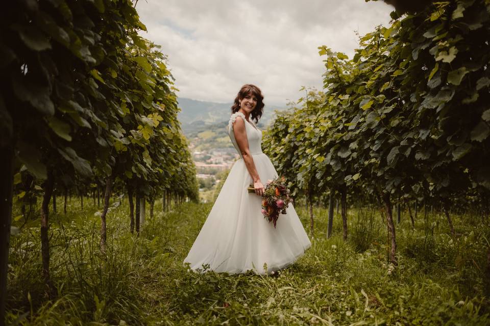 Maquillaje y peinado novia