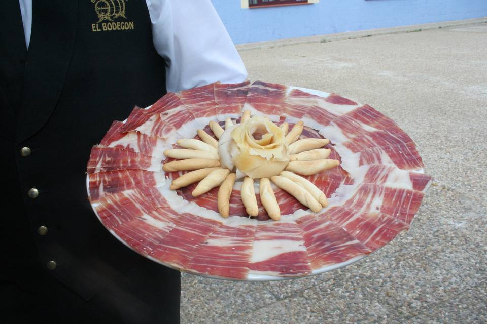 Rosa de jamón