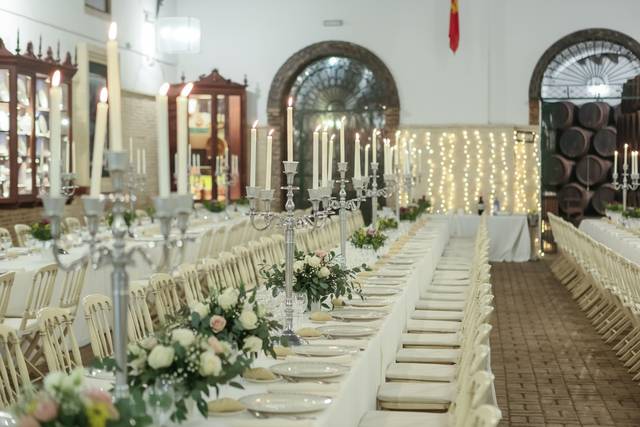 Banquete romántico en la Bodega Lagar