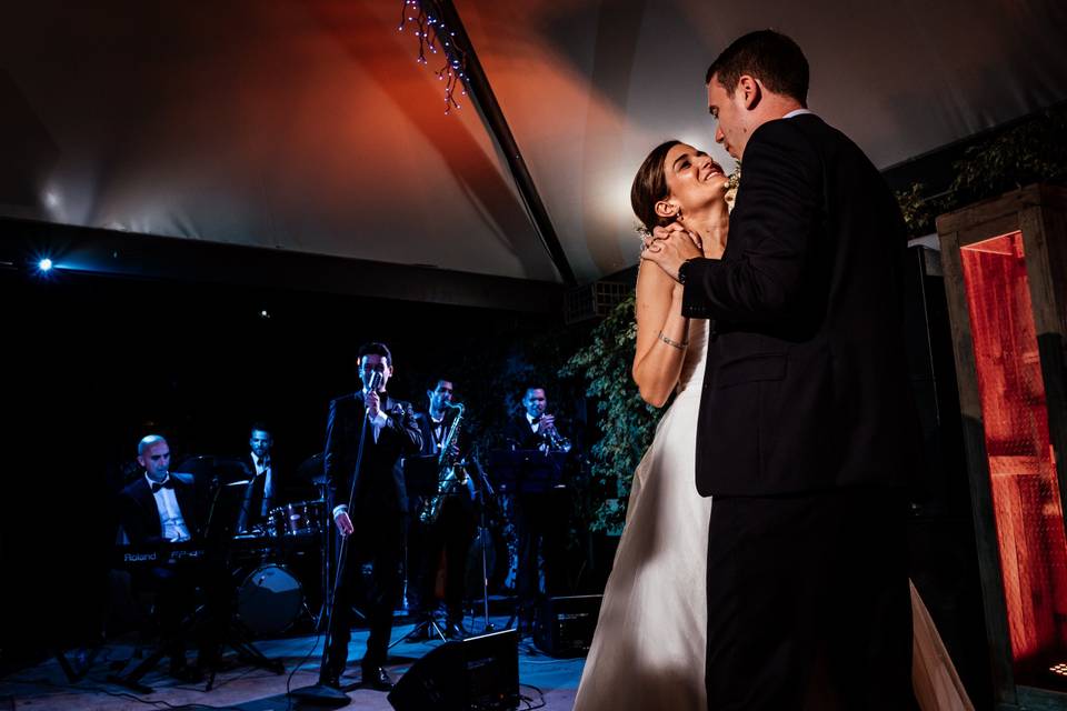 Juanjo Navarro en cóctel de boda