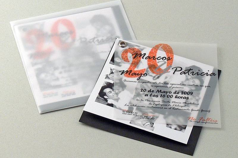 Invitaciones de Boda originales