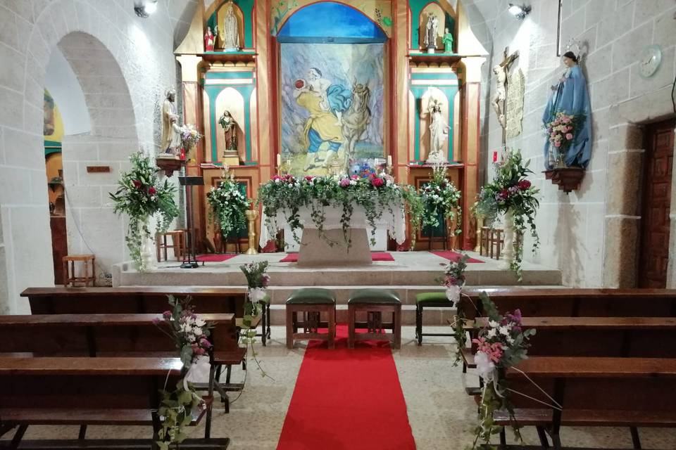 Decoración altar