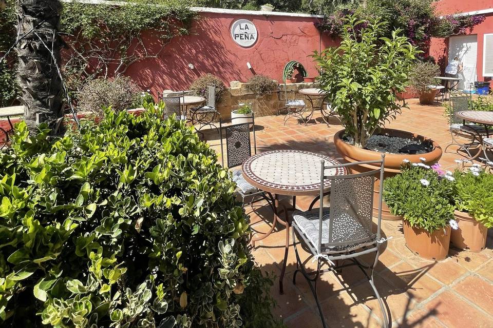 Patio interior