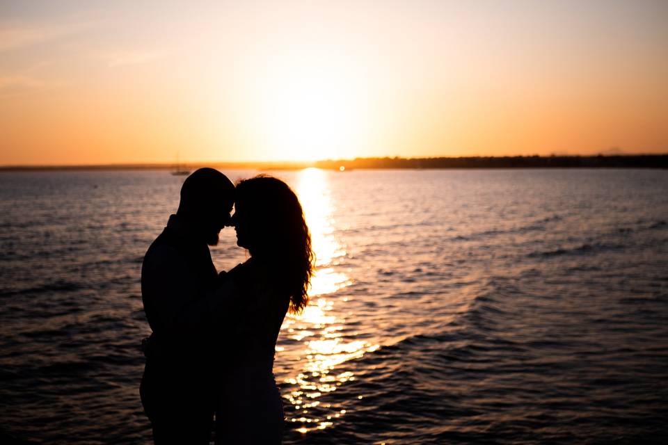 Postboda en la playa