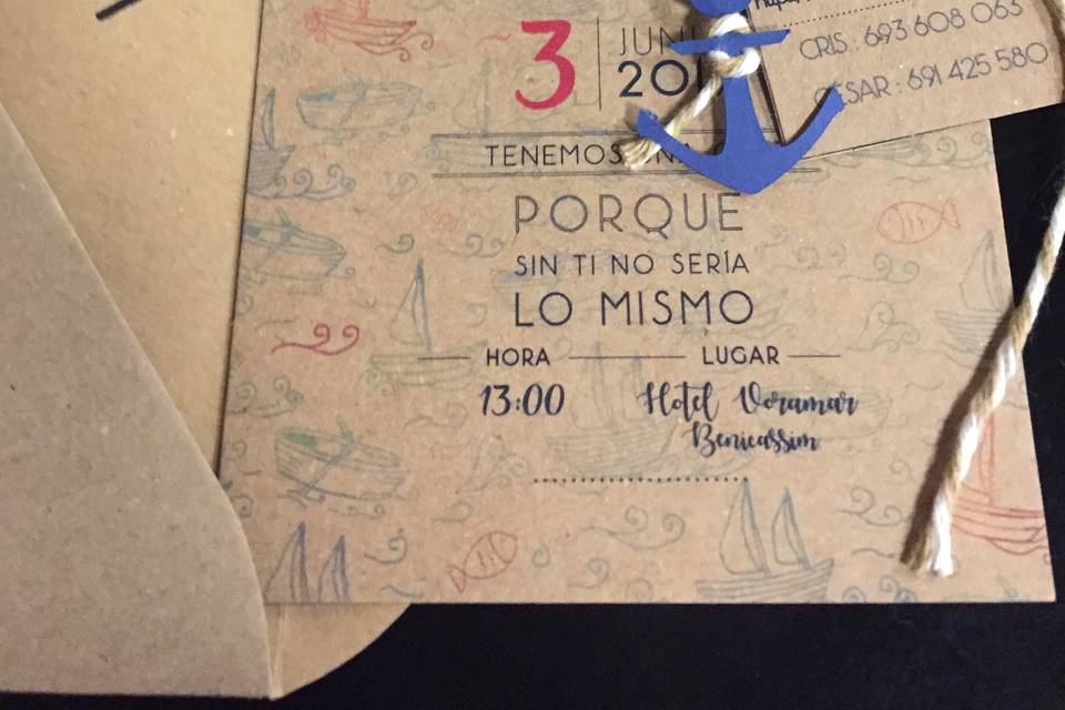 Invitaciones personalizadas