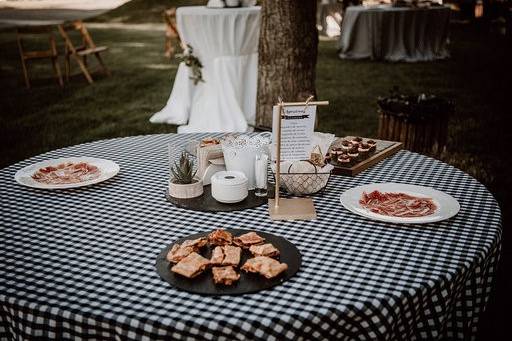 Mesa de aperitivo