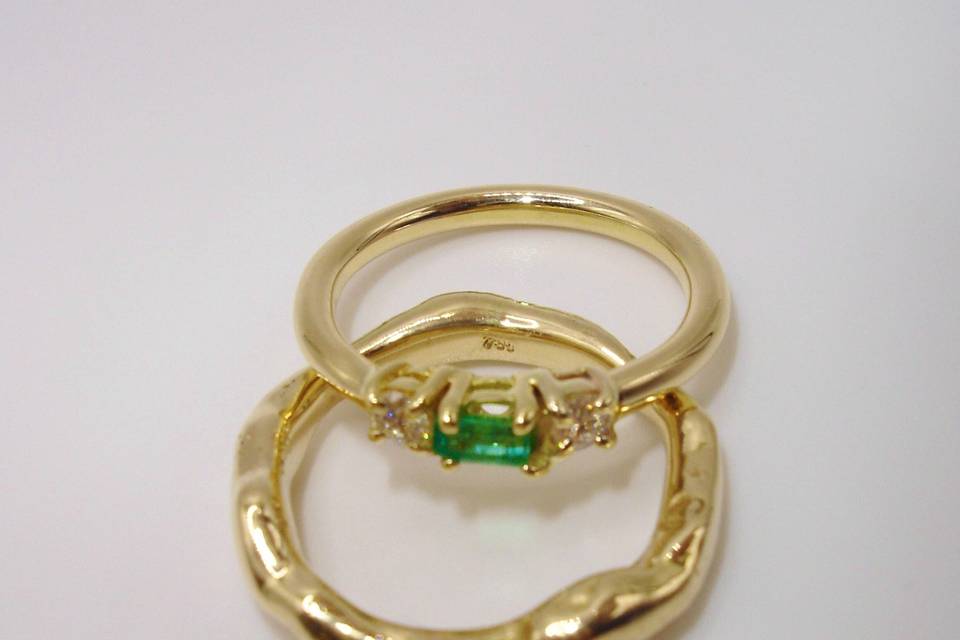 Alianza y anillo pedida