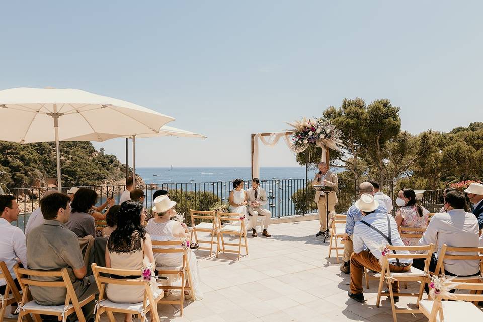 Boda en tamariu