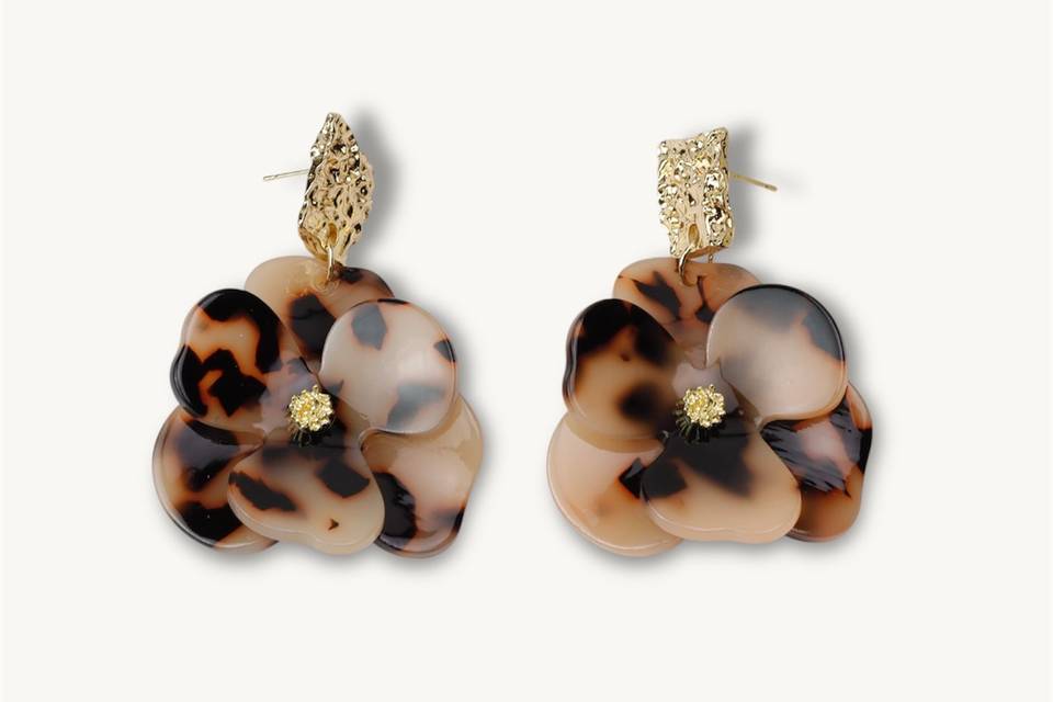 Pendientes resina