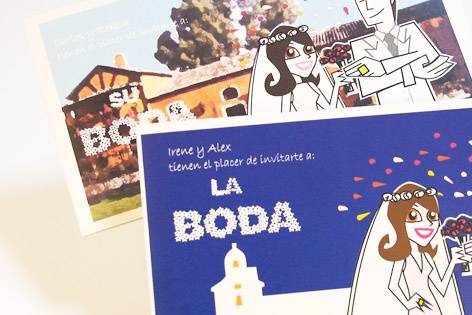 Invitaciones de boda Sya-Sya Modelo Fresh-Roma