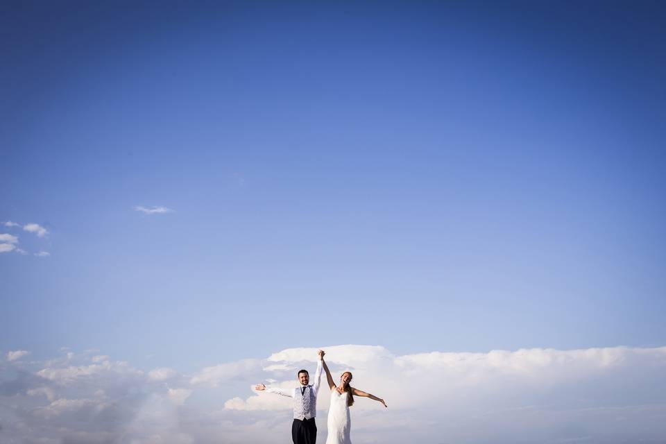 Postboda en la playa