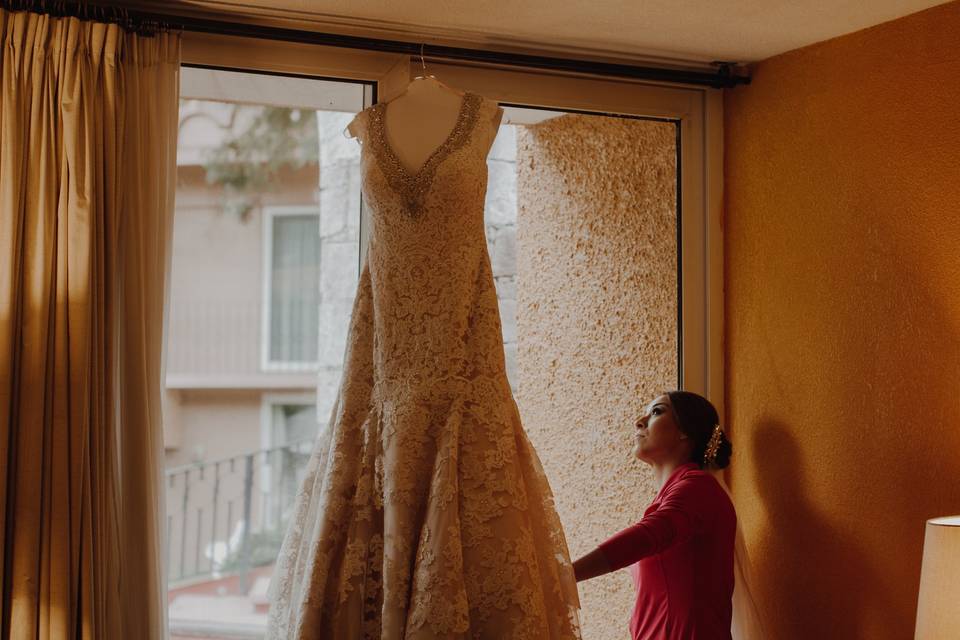 Vestido de nocia