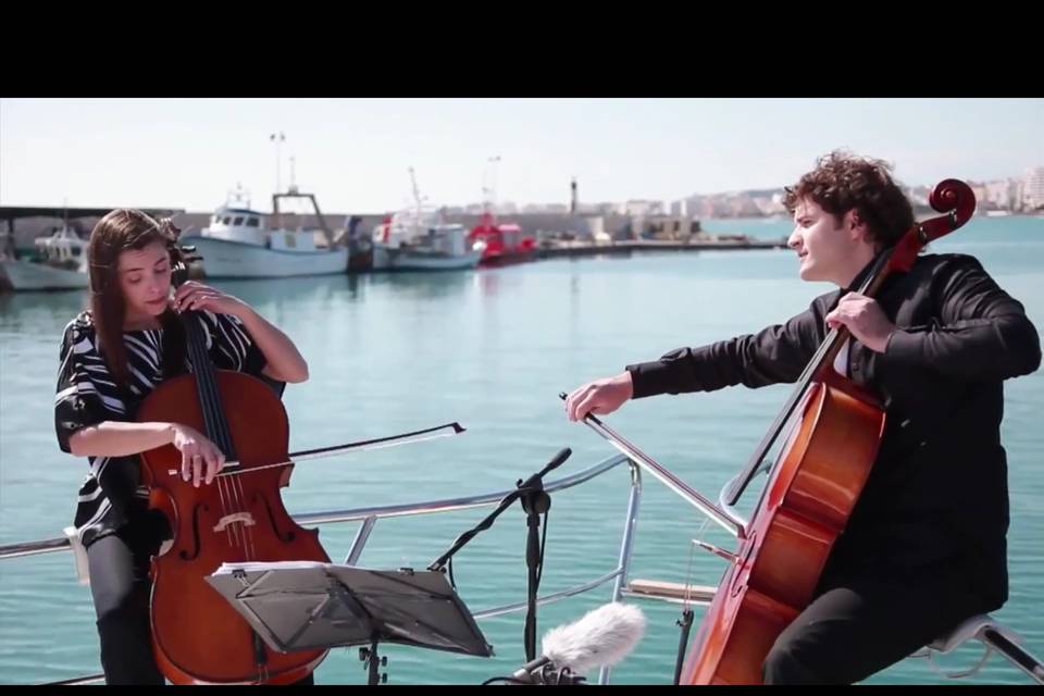 Boda especial en el mar