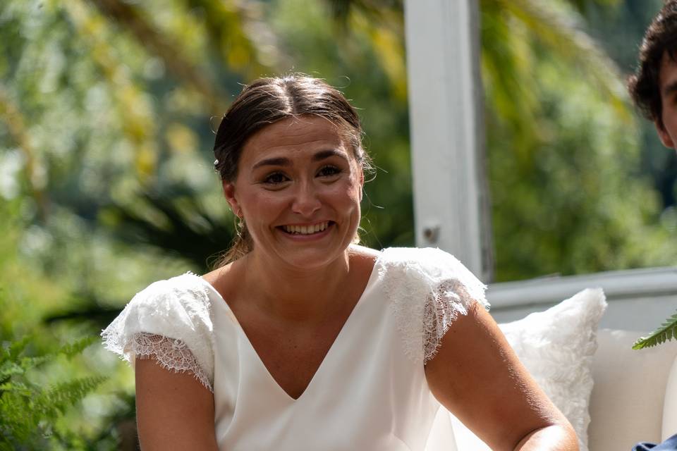 Novia en ceremonia