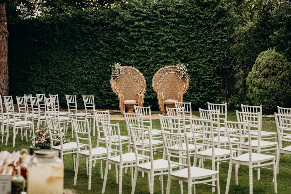 Ceremonia jardin
