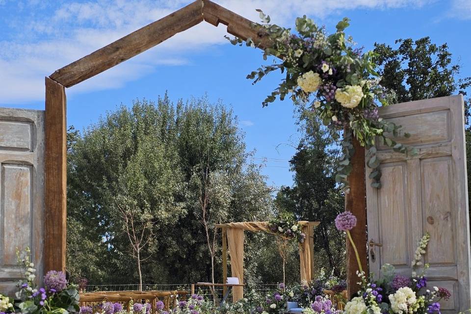 Pasillo de boda civil