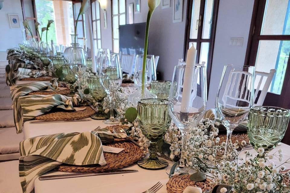 Decoración mesa