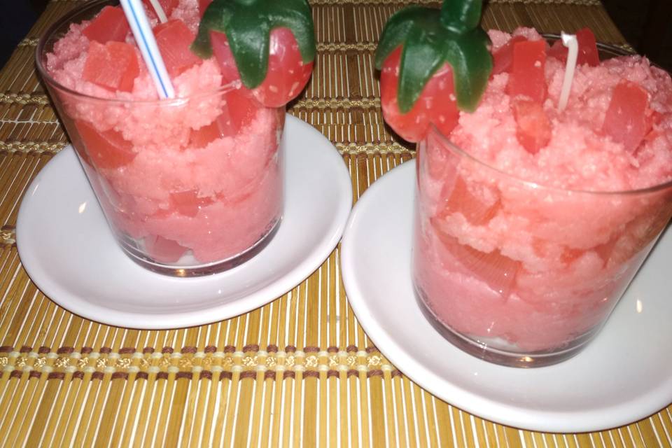 Batido de fresas