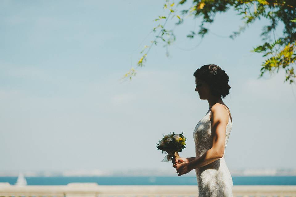 El ramo de boda