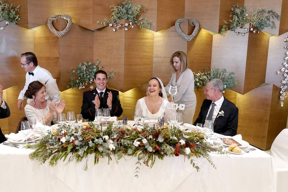 Salón, Boda LyA