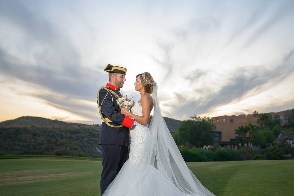 Campo de Golf, Boda JyF