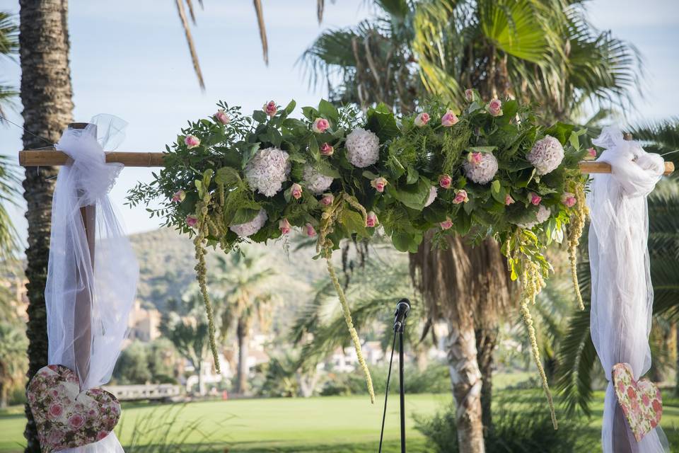 Ceremonia civil, Boda JyF