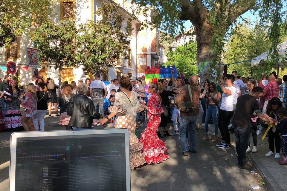 Celebración al aire libre