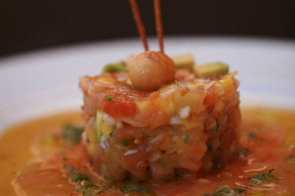 Tartar de atún