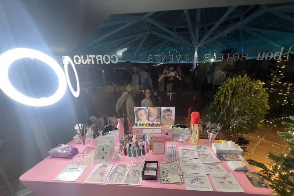 Stand de glitter