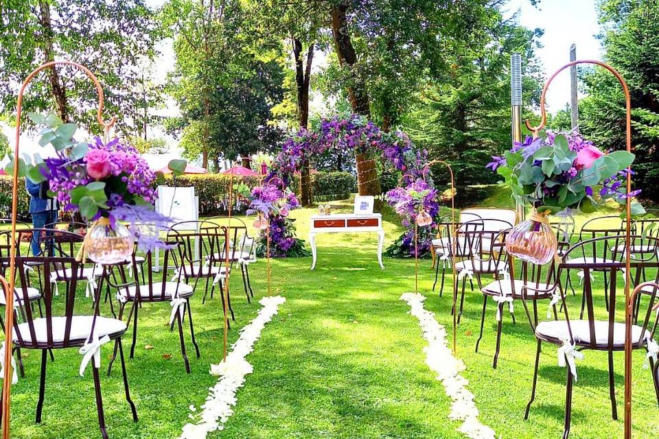 Bodas civiles en el el bosque