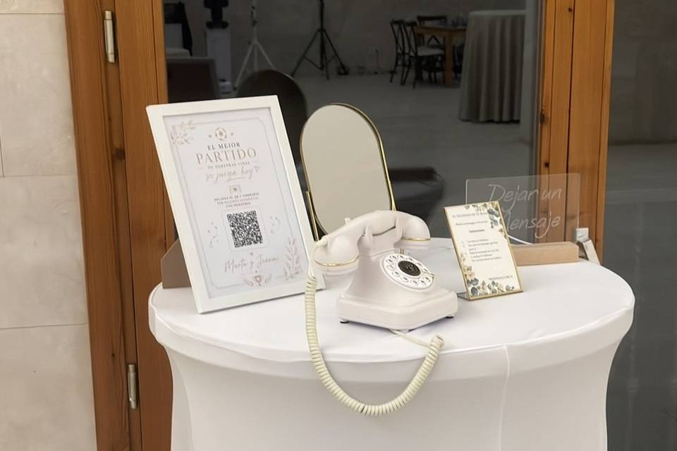 El telefono de tu boda