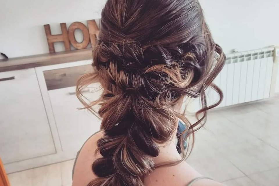 Trenza de invitada