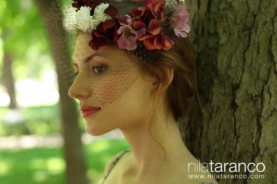 Casquete de Flores Carmen