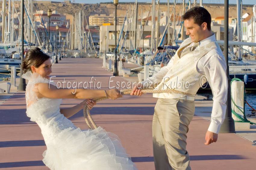 María y José Luis