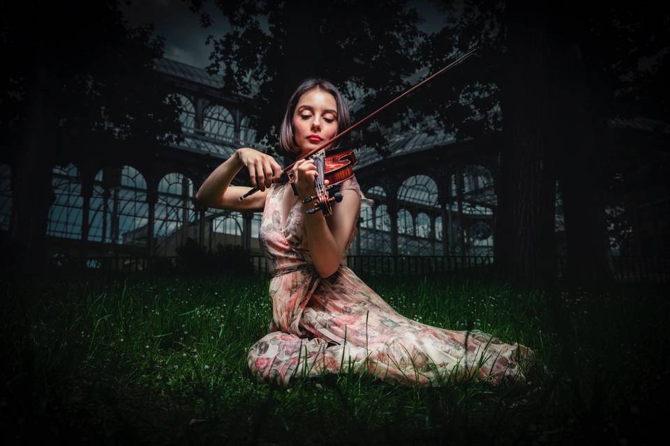 Nuestra violinista Anastasia