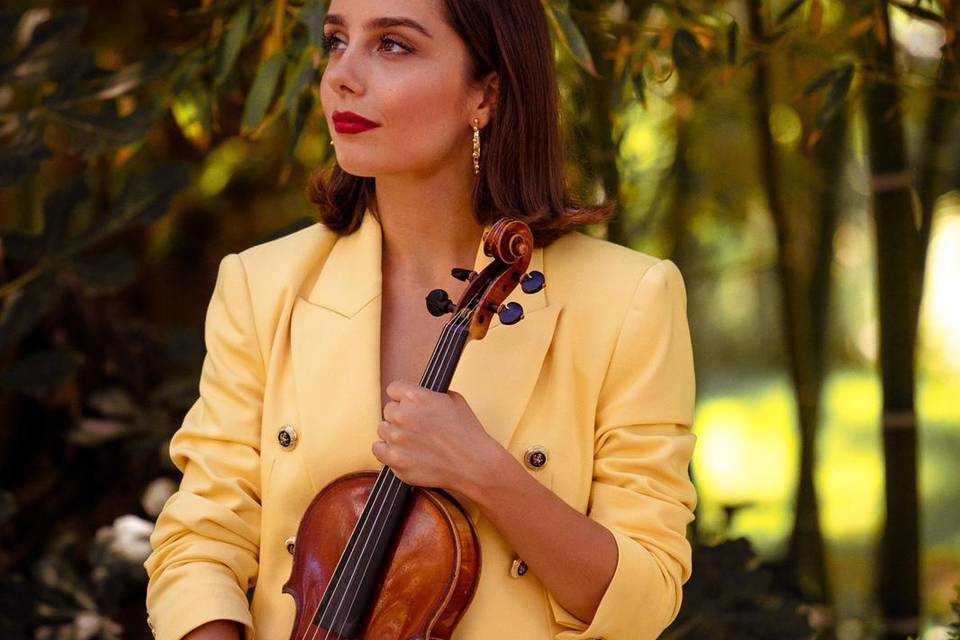 Nuestra violinista Anastasia