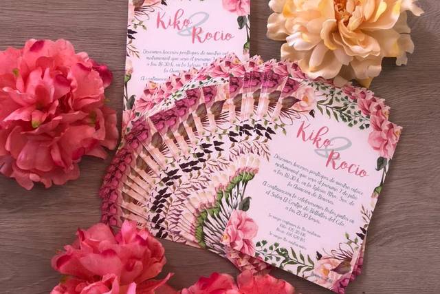 Invitación floral