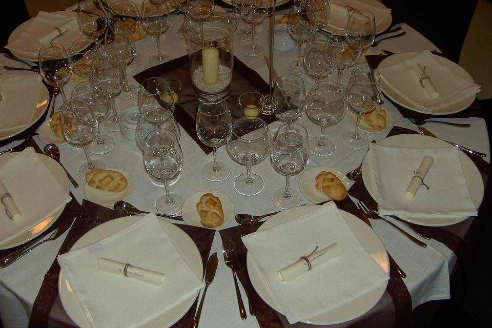 Detalle mesa- Catering Sayca (Sevilla)