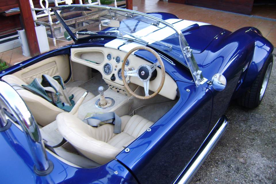 AC Cobra interior