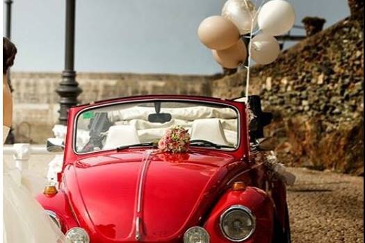 Volkswagen con globos