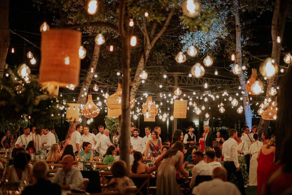 Jardin noche