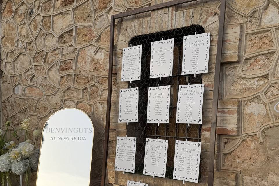 Seating plan
