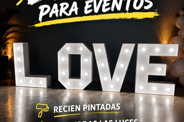 LETRAS GIGANTES ATREZZO