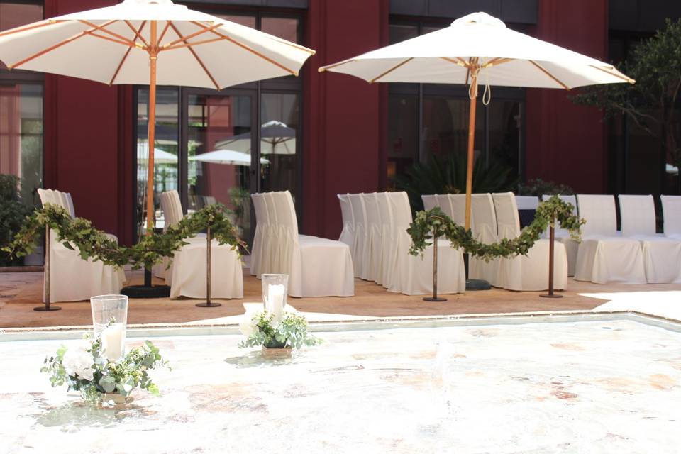 Ceremonia patio