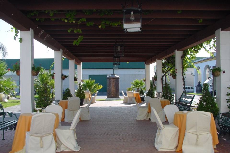 Aperitivos pérgola