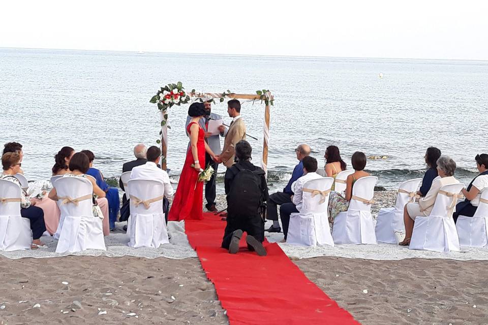 Ceremonia Playa Malibu