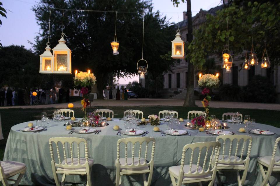 Cena recreo de las cadenas