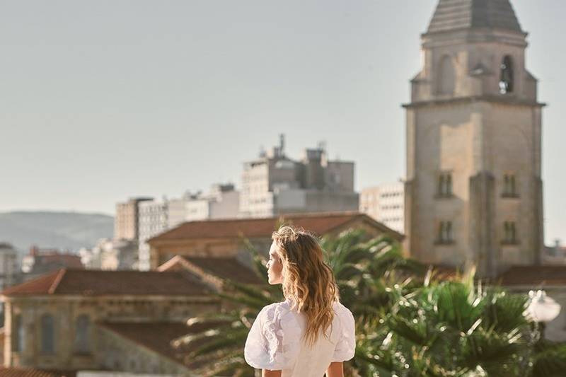 Vestido forrado Anouk novia